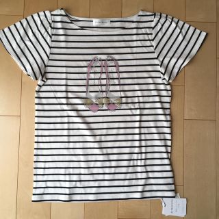 クチュールブローチ(Couture Brooch)のボーダーTシャツ ちふちふさん専用(Tシャツ(半袖/袖なし))