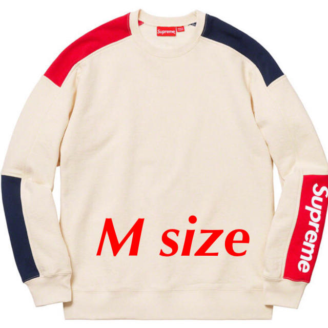 【M】supreme formula crewneck natural