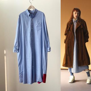 SueUNDERCOVER スーアンダーカバー ロングシャツ シャツワンピース