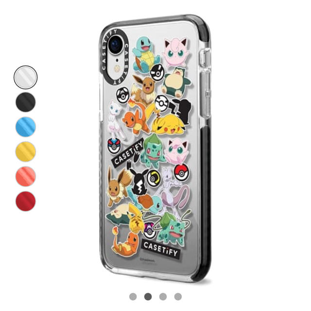 casetify pokemon 第2弾 iPhoneXRケース ブラック