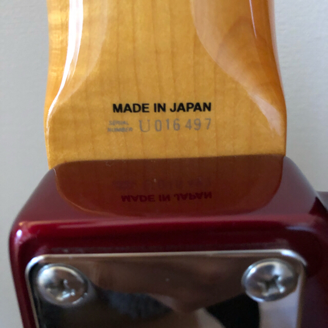 Fender(フェンダー)のfender japan jazz bass 赤 レッド 楽器のベース(エレキベース)の商品写真