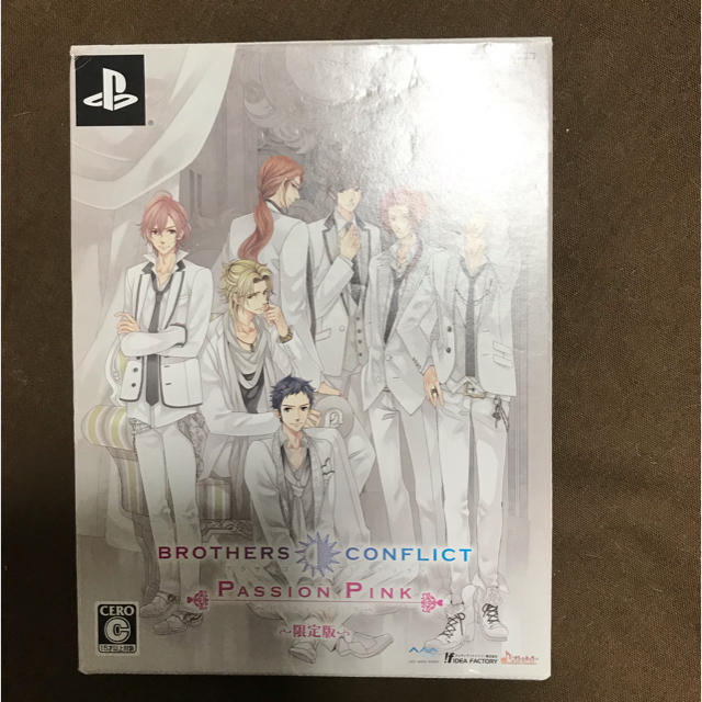 PlayStation Portable(プレイステーションポータブル)のBROTHERS CONFLICT Passion Pink 限定版 PSP エンタメ/ホビーのゲームソフト/ゲーム機本体(携帯用ゲームソフト)の商品写真