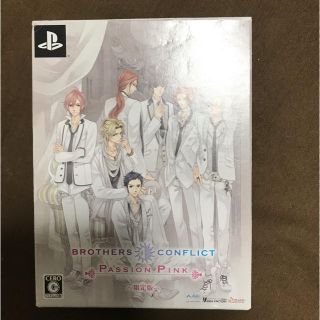 プレイステーションポータブル(PlayStation Portable)のBROTHERS CONFLICT Passion Pink 限定版 PSP(携帯用ゲームソフト)