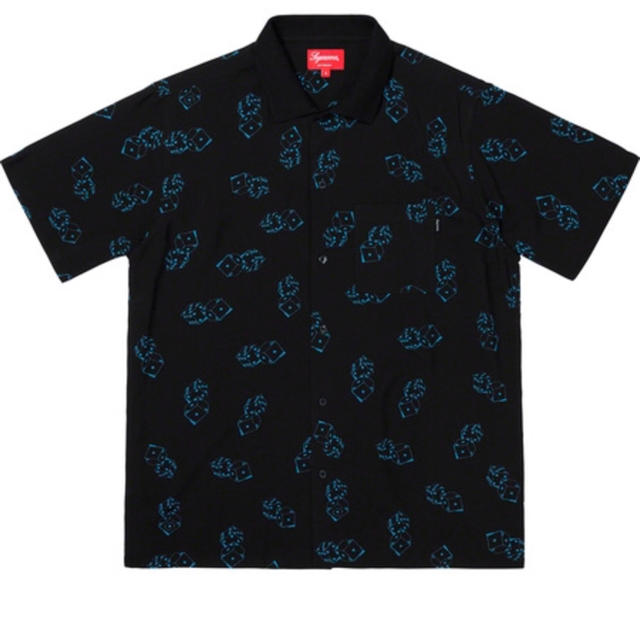 supreme  Dice  rayon shirt M