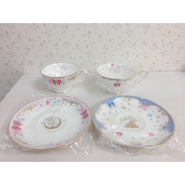 Noritake(ノリタケ)の【限定値下げ】セーラームーン×ノリタケ カップ&ソーサーセット エンタメ/ホビーの美術品/アンティーク(陶芸)の商品写真