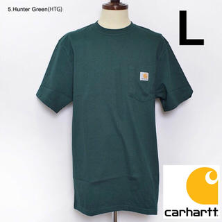 カーハート(carhartt)のカーハート Tシャツ 緑 L(Tシャツ/カットソー(半袖/袖なし))