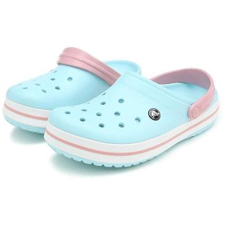 クロックス(crocs)のmapp様専用【クロックス】サンダル クロックバンド アイスブルー 23cm(サンダル)