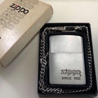 1983年　ビンテージジッポ  zippoロゴ　希少ブラック　美品