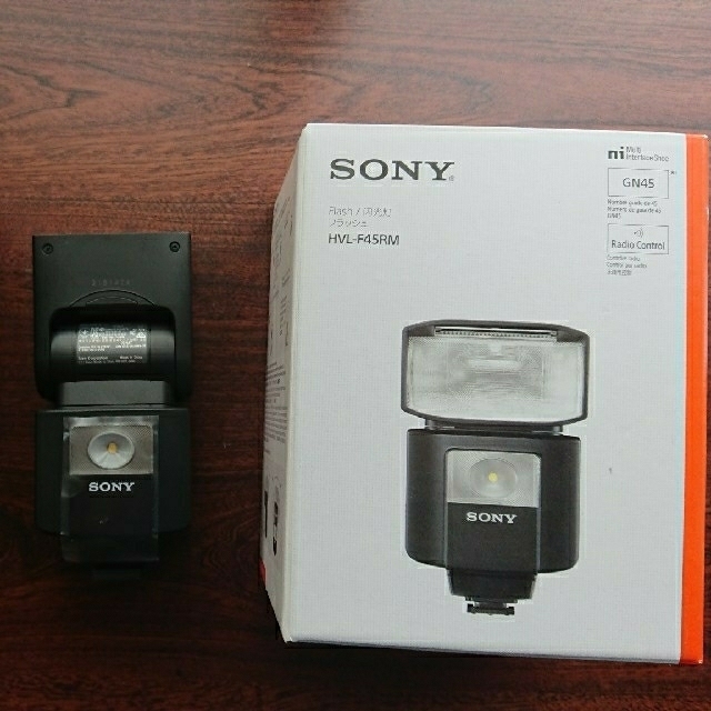 SONY(ソニー)のSONY HVL-F45RM 純正 α7 スマホ/家電/カメラのカメラ(ストロボ/照明)の商品写真