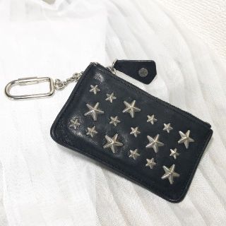 ジミーチュウ(JIMMY CHOO)の【値下げ品】JIMMY CHOO/ジミーチュウ  コインケース ブラック(コインケース)