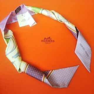 エルメス(Hermes)の⭐️lilysmile様専用 HERMES エルメス ツイリー スカーフ 美品(バンダナ/スカーフ)