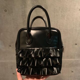 コムデギャルソン(COMME des GARCONS)のコムデギャルソン comme des garcons girl フリルミニバッグ(ハンドバッグ)