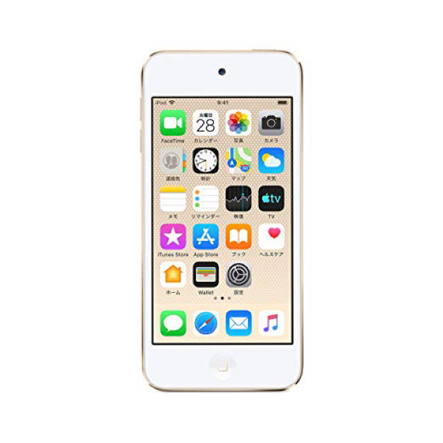 iPod touch(アイポッドタッチ)のApple iPod touch (128GB) - ゴールド (最新モデル) スマホ/家電/カメラのオーディオ機器(ポータブルプレーヤー)の商品写真