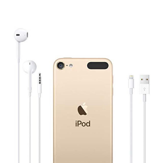 iPod touch(アイポッドタッチ)のApple iPod touch (128GB) - ゴールド (最新モデル) スマホ/家電/カメラのオーディオ機器(ポータブルプレーヤー)の商品写真