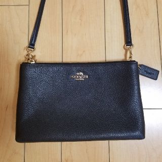 コーチ(COACH)のコーチ斜めがけダブルポシェットショルダーバッグ(ショルダーバッグ)