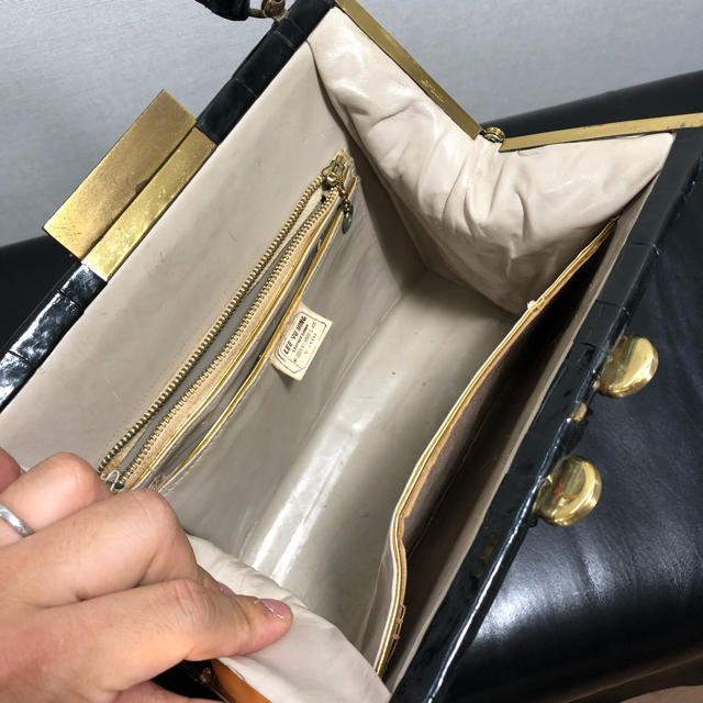 専用◼️超可愛いリアルクロコダイルのワニ革ハンドバッグ 定価98万