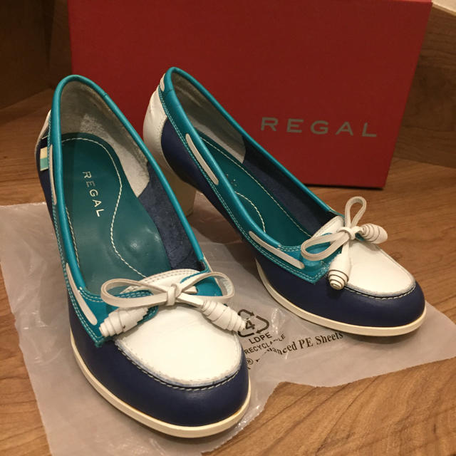 REGAL(リーガル)の美品★REGAL マリン デッキ パンプス 23.0㎝ レディースの靴/シューズ(ハイヒール/パンプス)の商品写真