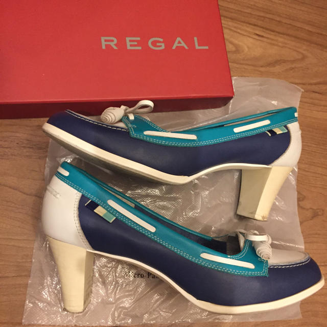 REGAL(リーガル)の美品★REGAL マリン デッキ パンプス 23.0㎝ レディースの靴/シューズ(ハイヒール/パンプス)の商品写真