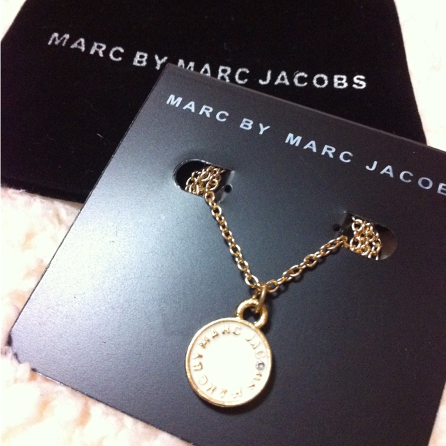 MARC JACOBS(マークジェイコブス)の＊MARC JACOBS ネックレスWH レディースのアクセサリー(ネックレス)の商品写真