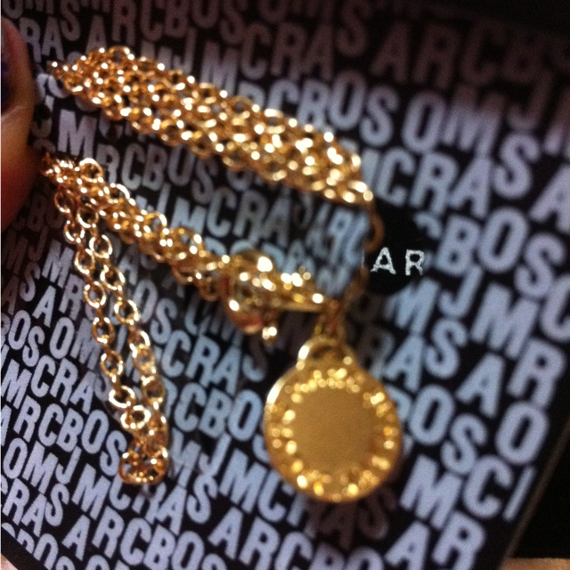 MARC JACOBS(マークジェイコブス)の＊MARC JACOBS ネックレスWH レディースのアクセサリー(ネックレス)の商品写真