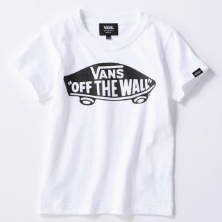 ヴァンズ(VANS)のVANS キッズ Tシャツ 130cm ホワイト×ブラック(Tシャツ/カットソー)