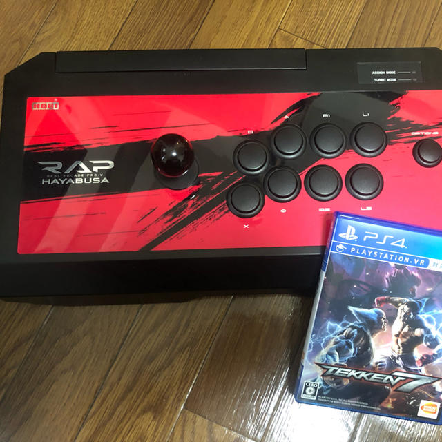 PlayStation4(プレイステーション4)の値下げ！！鉄拳7 アケコンモニターセット！ エンタメ/ホビーのゲームソフト/ゲーム機本体(家庭用ゲームソフト)の商品写真