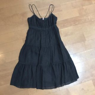 ジルスチュアート(JILLSTUART)のJillSTUART ティアードワンピ  シルク(ひざ丈ワンピース)