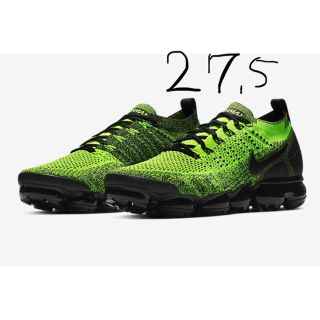 ナイキ(NIKE)の新品27.5cmナイキ ヴェイパーマックス 2 フライニットネオンボルトイエロー(スニーカー)