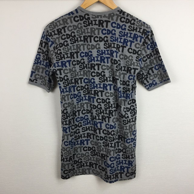 COMME des GARCONS(コムデギャルソン)の美品 コムデギャルソンシャツ 半袖Tシャツ グレー サイズM メンズのトップス(Tシャツ/カットソー(半袖/袖なし))の商品写真