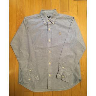 ラルフローレン(Ralph Lauren)のラルフローレン・ボーイズ ボタンダウンシャツ 160 ブルー(ブラウス)