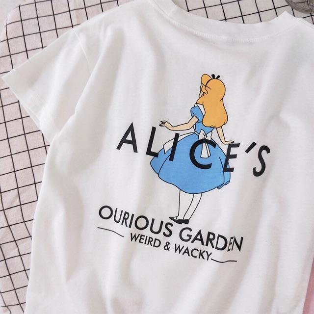 バックプリントがかわいい ポップなアリスtシャツ 110 ディズニー インポートの通販 By インポート商品販売中 お気軽にどうぞ ラクマ