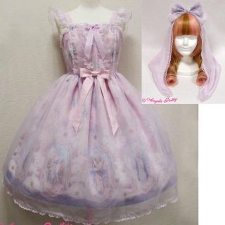 アンジェリックプリティー(Angelic Pretty)のCecilia Cross 2点セット(ひざ丈ワンピース)