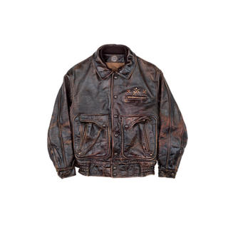 Porter classic-A-2 LEATHER JACKET W/GOLD(その他)