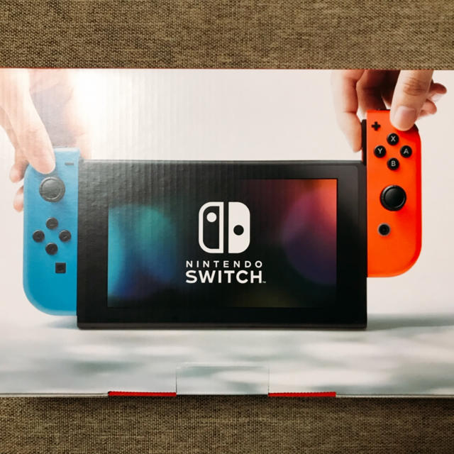 Nintendo Switch(ニンテンドースイッチ)の任天堂Switch本体(3000円クーポン付き) エンタメ/ホビーのゲームソフト/ゲーム機本体(家庭用ゲーム機本体)の商品写真