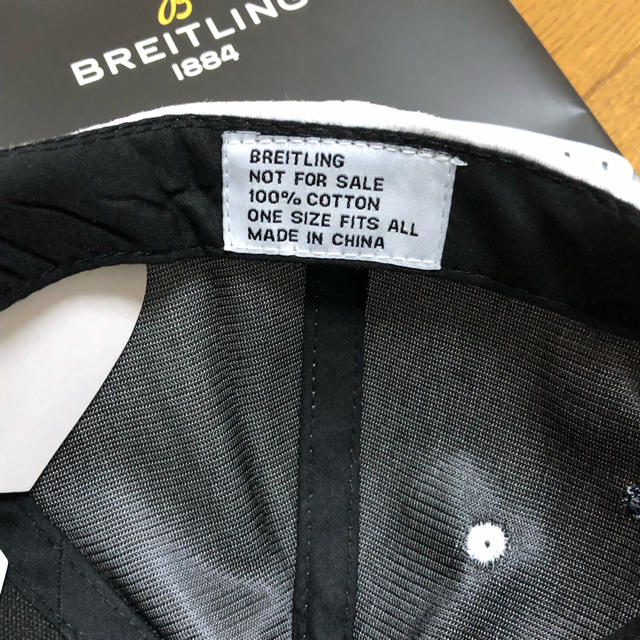 BREITLING(ブライトリング)の希少 非売品 ノベルティ ブライトリング キャップ BREITLING メンズの帽子(キャップ)の商品写真