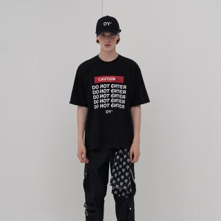 バレンシアガ(Balenciaga)のOY CAUTION Tシャツ(Tシャツ/カットソー(半袖/袖なし))