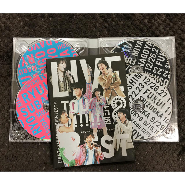 関ジャニ∞(カンジャニエイト)の関ジャニ∞ LIVE TOUR!! 8EST DVD 初回限定 エンタメ/ホビーのタレントグッズ(アイドルグッズ)の商品写真