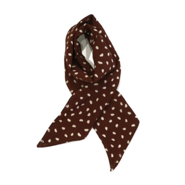 TODAYFUL(トゥデイフル)のTODAYFUL Dot Chiffon Scarf ドットシフォンスカーフ レディースのファッション小物(バンダナ/スカーフ)の商品写真