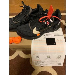 ナイキ(NIKE)のNike THE TEN AIR PRESTO off-white(スニーカー)