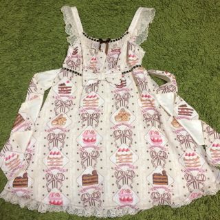 アンジェリックプリティー(Angelic Pretty)のプチパティスリー JSK アイボリー(ひざ丈ワンピース)