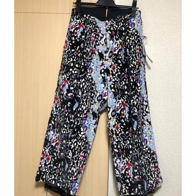 定価以下 Sulvam★19aw レオパード ハイウエスト パンツ