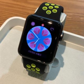 アップルウォッチ(Apple Watch)の(純正品) Apple Watch series3 38mm GPS(腕時計(デジタル))