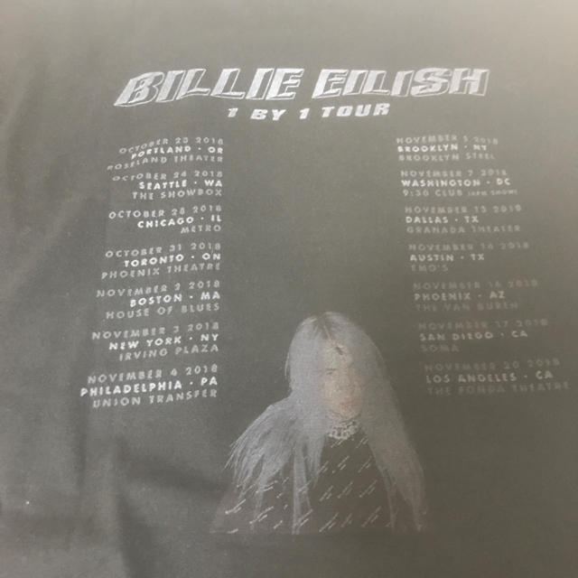 【GILDAN】Billie Eilish Tシャツ メンズのトップス(Tシャツ/カットソー(半袖/袖なし))の商品写真