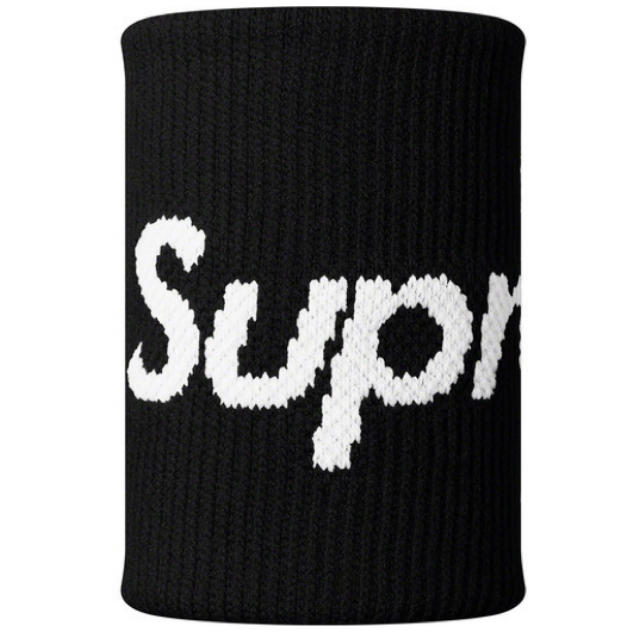 送込!Supreme ナイキ リストバンド 黒 19ss