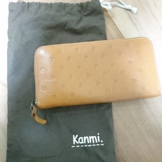 カンミ(Kanmi.)のkanmi. 長財布 財布 ドット 水玉 革 カンミ(財布)