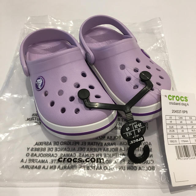 crocs(クロックス)の【未使用品】crocs クロックス  16.5 キッズ/ベビー/マタニティのキッズ靴/シューズ(15cm~)(サンダル)の商品写真