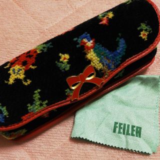 フェイラー(FEILER)のフェイラー FEILER ハイジ柄 メガネケース(ポーチ)