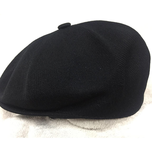 KANGOL(カンゴール)の【送料込】KANGOL ハンチングキャップ 黒Ｌ メンズの帽子(ハンチング/ベレー帽)の商品写真