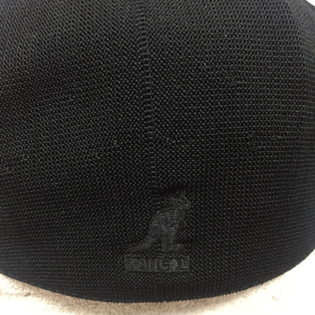 KANGOL(カンゴール)の【送料込】KANGOL ハンチングキャップ 黒Ｌ メンズの帽子(ハンチング/ベレー帽)の商品写真