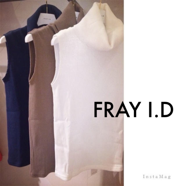 FRAY I.D(フレイアイディー)のFRAY I.D タートルネックスウェットプルオーバー レディースのトップス(カットソー(半袖/袖なし))の商品写真